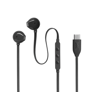 JBL Tune 305C USB - Black - Wired Hi-Res Earbud Headphones - Detailshot 5
